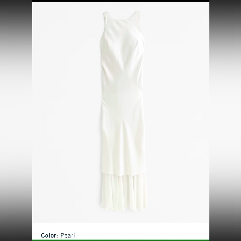 White Abercrombie Dress